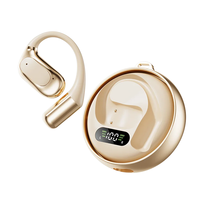 Słuchawki OWS Ear Clip TWS - Bluetooth V5.3, HiFi, Mechaniczny Design