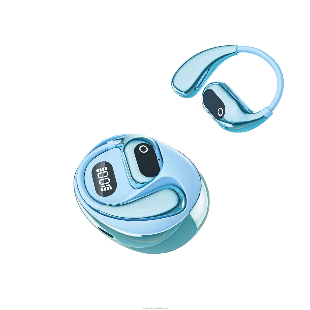 Słuchawki AI Translation OWS - Otwarte Ucho, Wyświetlacz LED, IPX5, Bluetooth 5.4