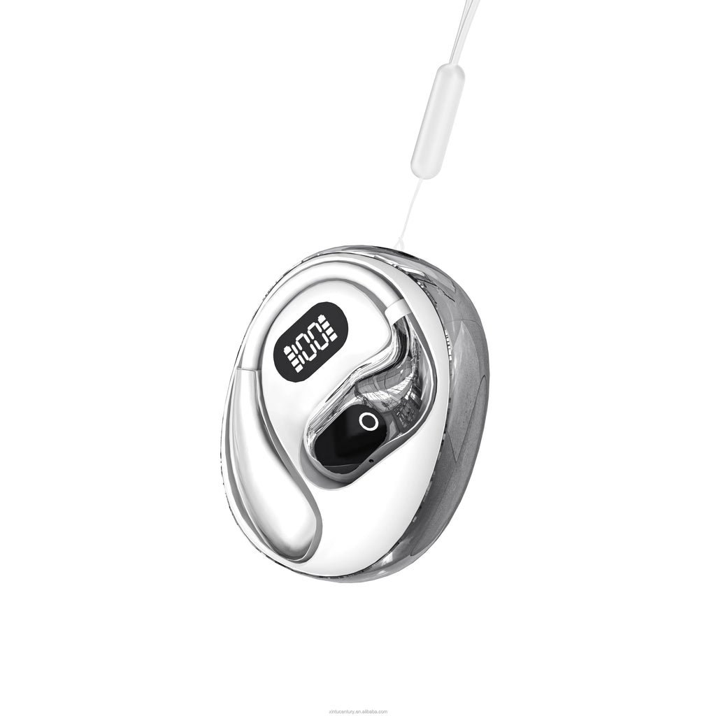 Słuchawki AI Translation OWS - Otwarte Ucho, Wyświetlacz LED, IPX5, Bluetooth 5.4