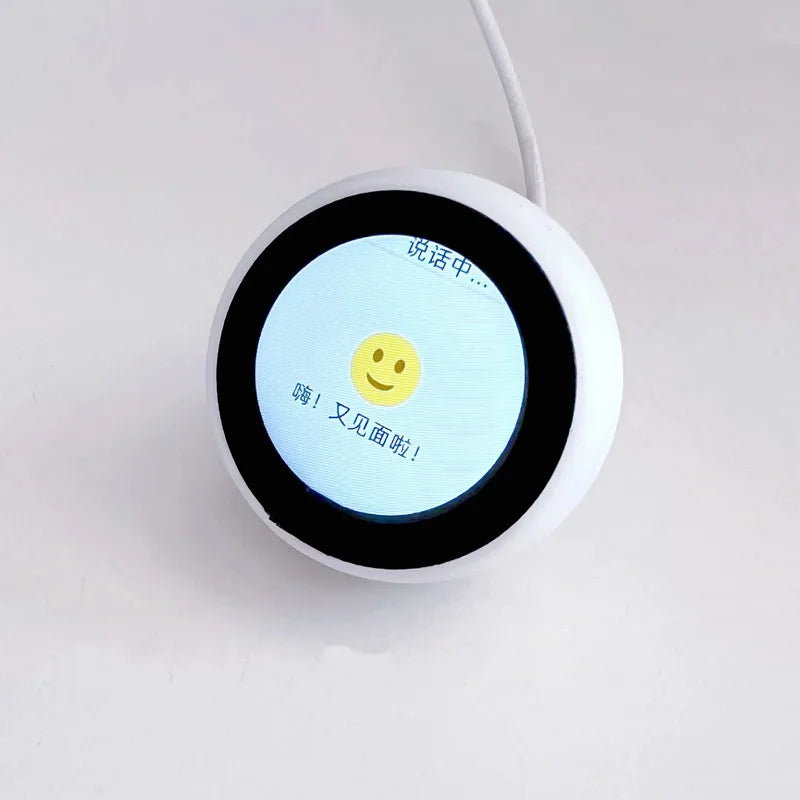 XiaoZhi AI-ESP32 Smart WiFi AI Companion Robot with 1.28" Screen - Voice Assistant & Emotional Interaction for Easy Home Chat