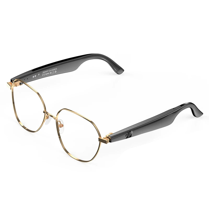 AI Translation Intelligent Glasses Smart Glasses Bluetooth Call Sunglasses Anti-blue Light Filtering Polarized Waterproof Lenses