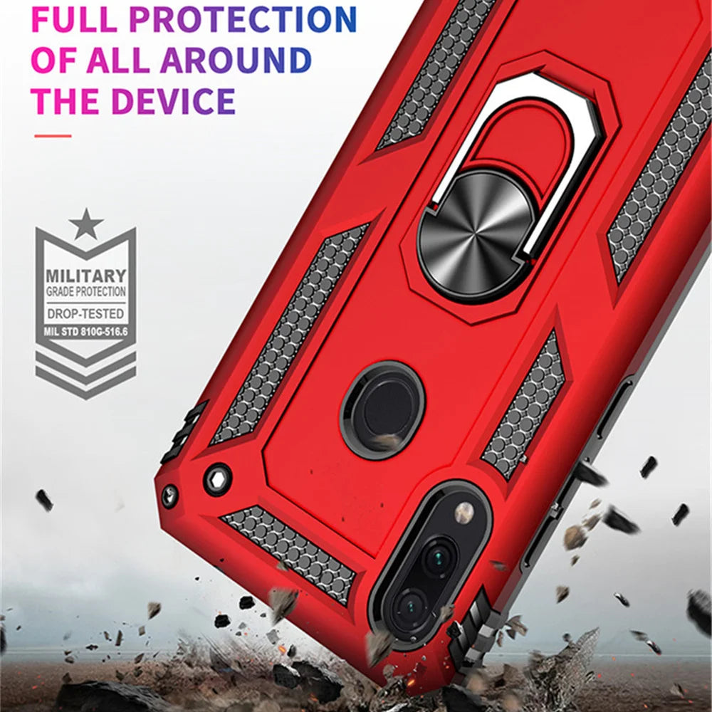 Redmi Note 7 For Xiaomi Redmi Note 10 7 8 9 Pro 8T 7A 9C 9A 8A Case Armor Case For Xiaomi Mi Note 10 9 SE Poco M3 F3 X3 Pro