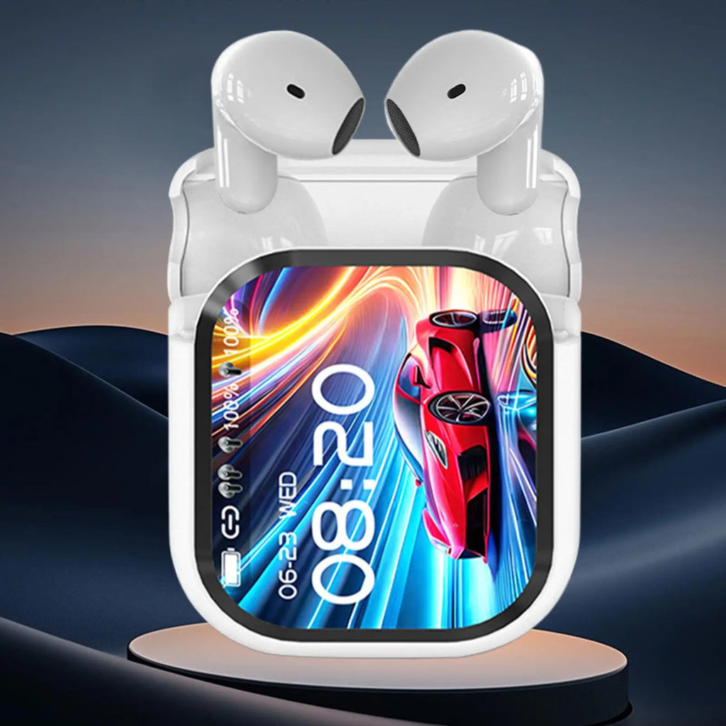 Ai Translation Earbuds Real Time Translating Earbuds Ai Translator Touchscreen Wireless Headphones Noise Canceling for Travel