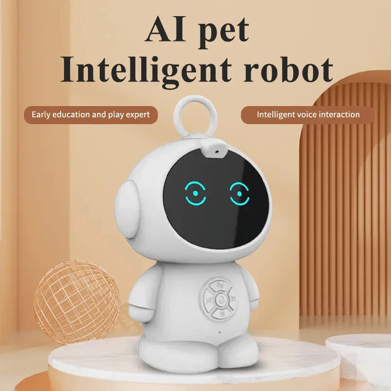 New Smart AI Robot WiFi Early Education Toys for Children Speech Recognition & Voice Interactive Educational Learning Machine