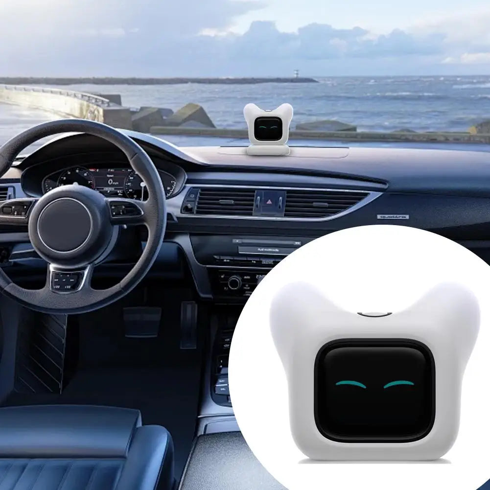 New--Xiaozhi AI Electronic Car Pet Smart Voice Interactive Robot 1.83-Inch AI Chatbot Emotional Companion Animated Emoticon Gift