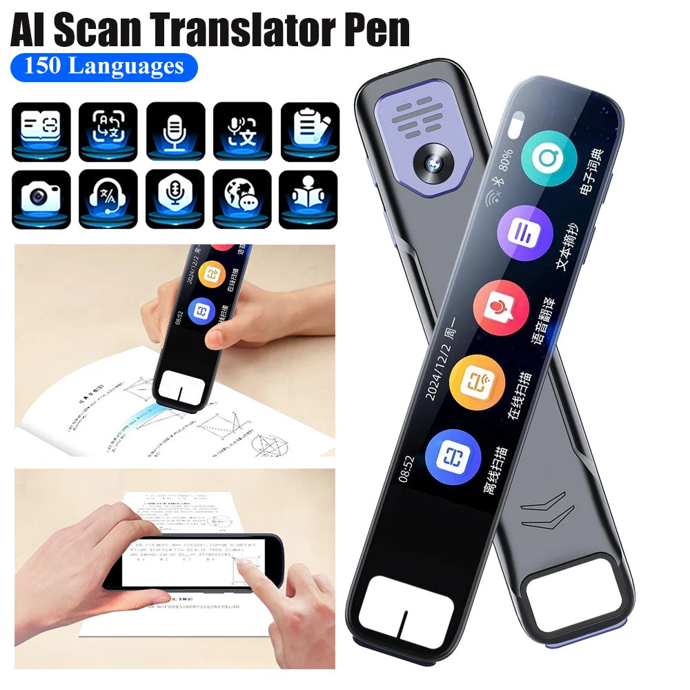 Długopis Tłumacz AI 150 Języków - Smart Translation Pen Skaner