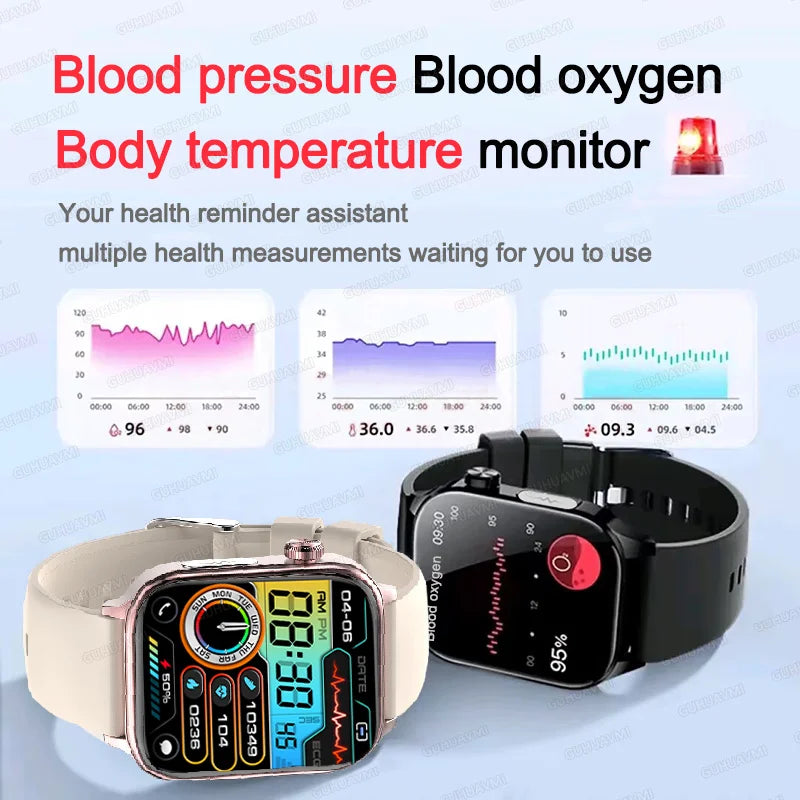Smartwatch Medyczny AI 2025 - ECG PPG Diagnoza Zdrowia Monitoring