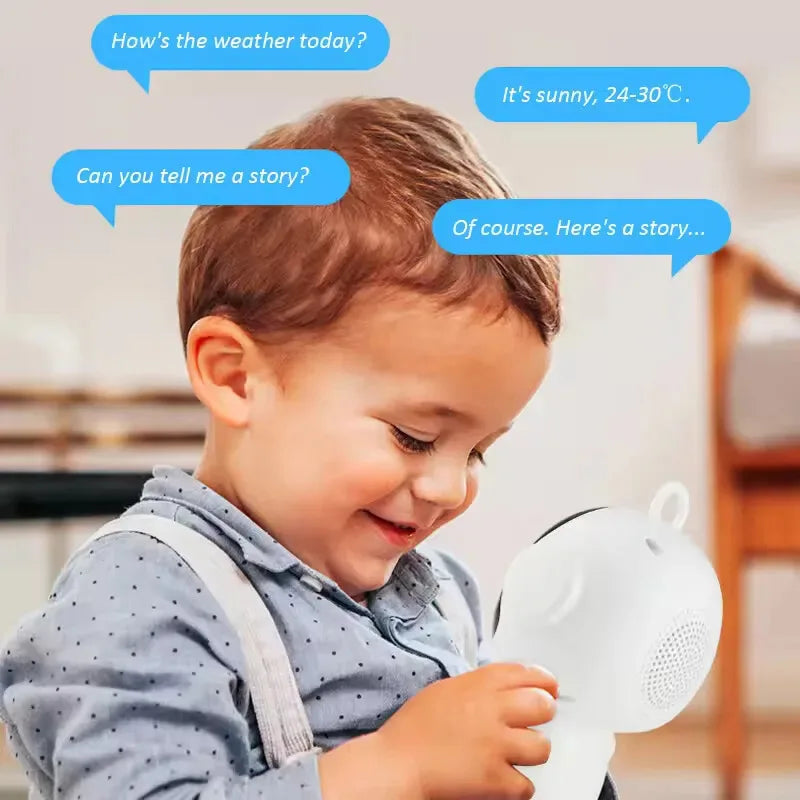 New Smart AI Robot WiFi Early Education Toys for Children Speech Recognition & Voice Interactive Educational Learning Machine