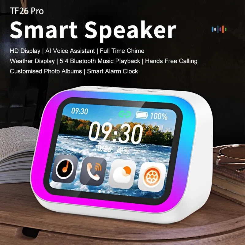 Głośnik AI Bluetooth 5.4 - Inteligentny Speaker z Asystentem Głosowym