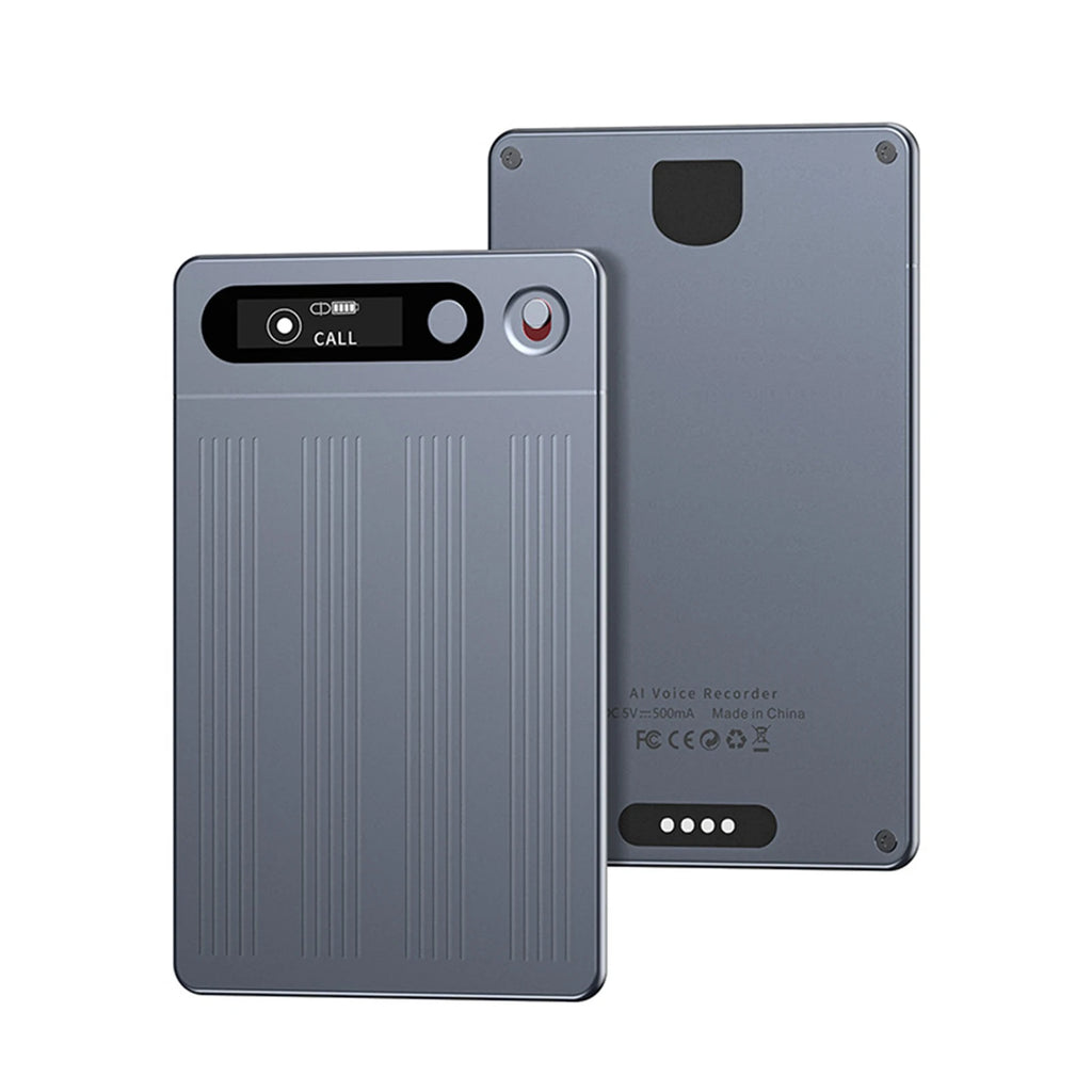 64G AI Voice Recorder Portable AI Notetaking Device Support 134 Languages Voice To Text Recorder Audio Dictaphone Sound Recorder