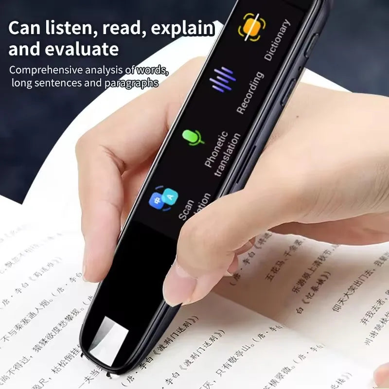 Inteligentny Skaner AI z Tłumaczem - Portable Voice Translator Scanner Pen