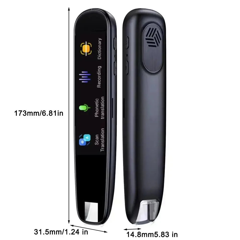 Inteligentny Skaner AI z Tłumaczem - Portable Voice Translator Scanner Pen