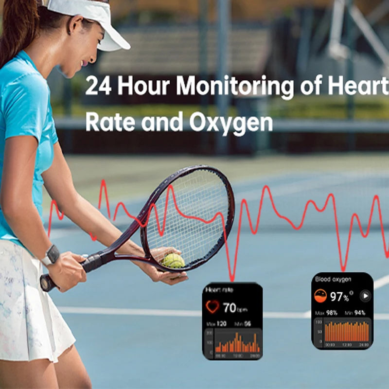Smartwatch OUKITEL BT103 - Wytrzymały Zegarek Outdoor z Bluetooth