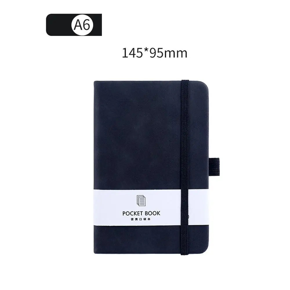 A6/A7 A6/A7 Pocket Notepad with Elastic Band Portable Portable Mini Notebook Thickening Not Drop Pages Agenda Organizer