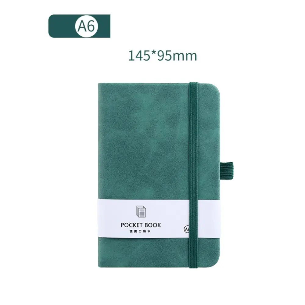 A6/A7 A6/A7 Pocket Notepad with Elastic Band Portable Portable Mini Notebook Thickening Not Drop Pages Agenda Organizer