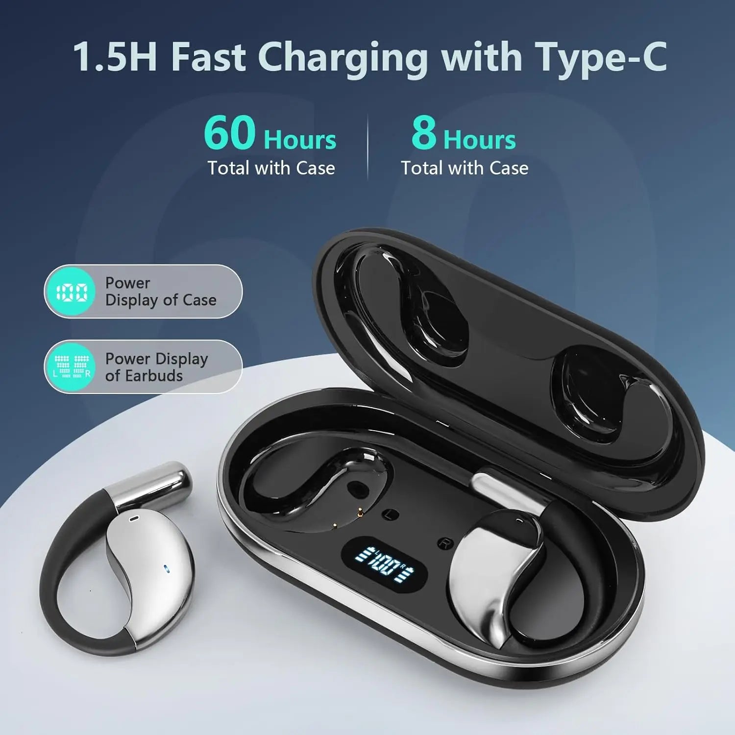AI Language Translation Earbuds Real Time, Audifonos Traductores Inglés Español, 144 Languages & Accents Translating Headphones