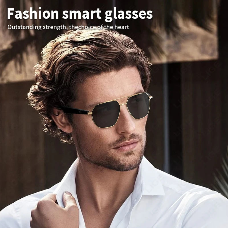 Okulary AI Translation - Bluetooth, Sunglasses, Anti-Blue Light, Polaryzacja, Wodoodporne