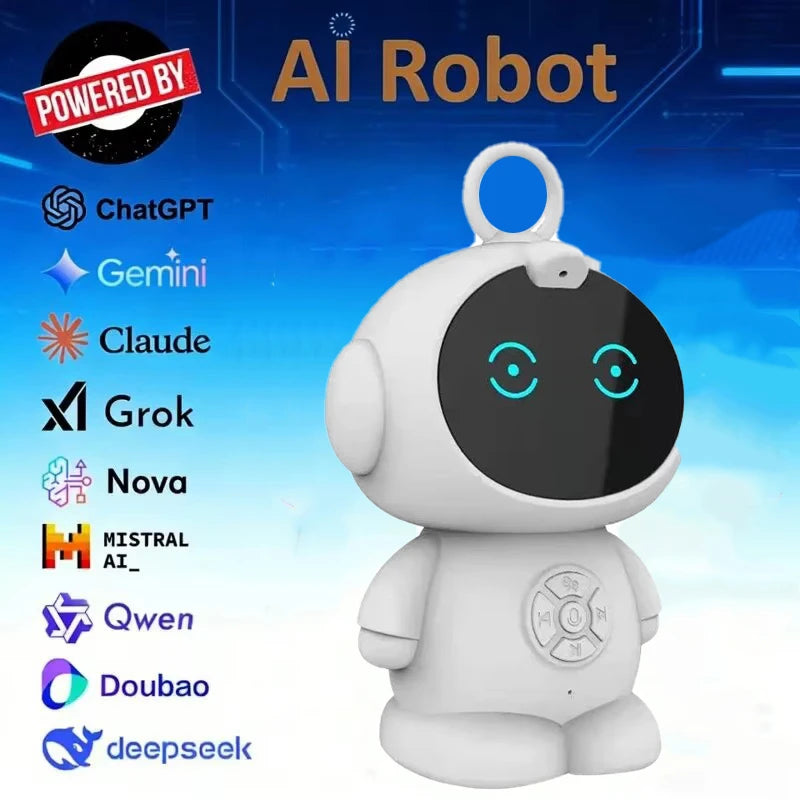 New Smart AI Robot WiFi Early Education Toys for Children Speech Recognition & Voice Interactive Educational Learning Machine