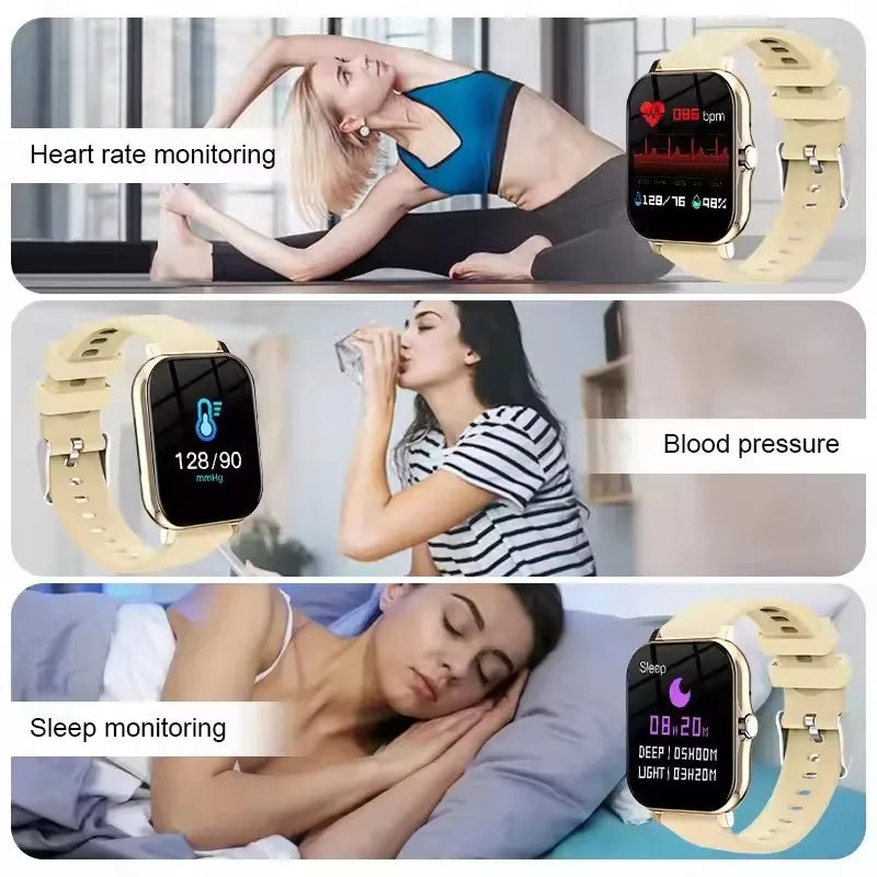 Smartwatch Full Touch - Zegarek z Pełnym Ekranem Dotykowym Multifunkcyjny