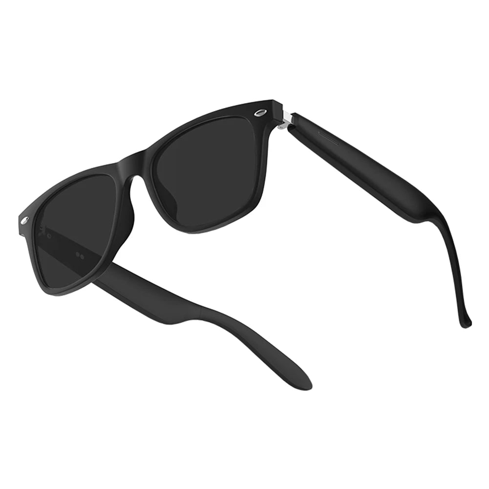 AI Intelligent Translation Glasses Smart Glasses Anti Glare Wireless Headset Sunglasses Sports Driving Sunglasses for Men Women