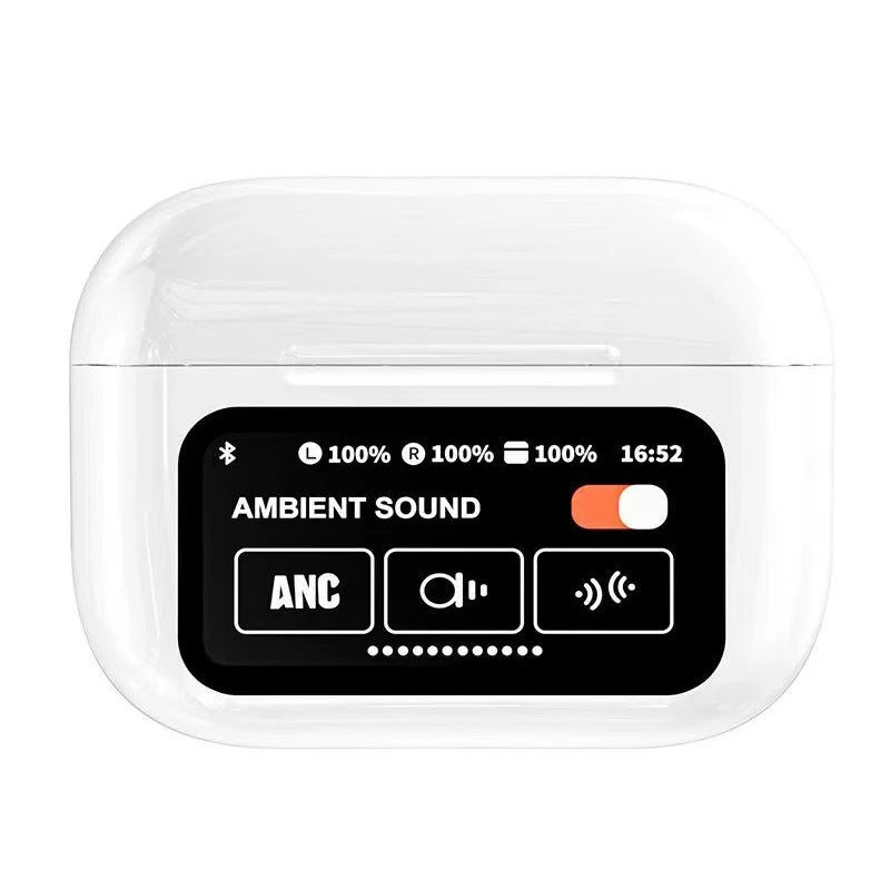 AI Earphone Wireless Bluetooth Headphones Translator Earphones 147Languages With Touch Screen Communication APP Control