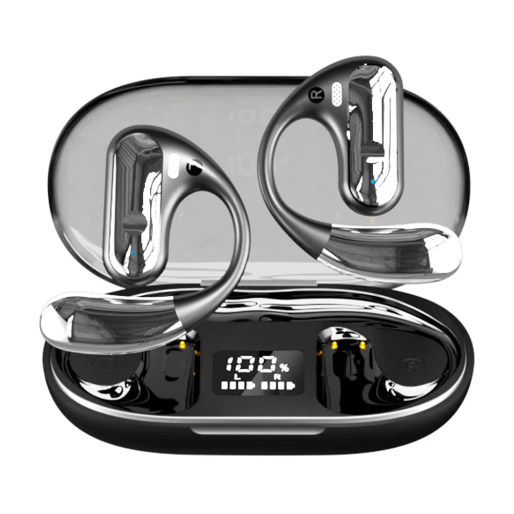 AI Translator Earbuds with 144 Languages, Bluetooth 5.3, Noise Cancelling & Real-Time Translation Wireless Earphones