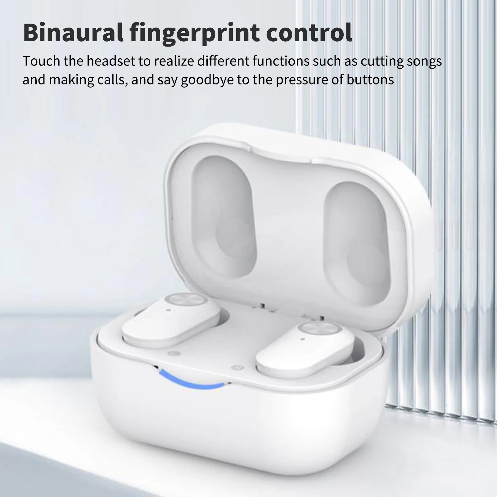 Translator Earphones Bluetooth Translator Headphones Supports 144 Languages Long Endurance with APP for Music for Translation