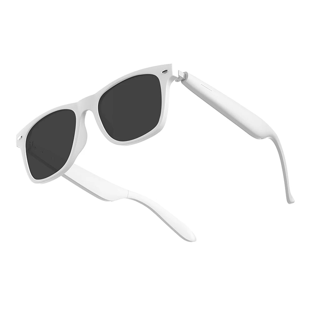 AI Intelligent Translation Glasses Smart Glasses Anti Glare Wireless Headset Sunglasses Sports Driving Sunglasses for Men Women