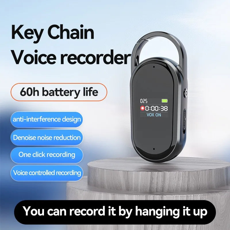 AI Voice Recorder Dictaphone with Real-Time Transcription and Translation Audio Recording Noise Reduction for Lectures Meeti