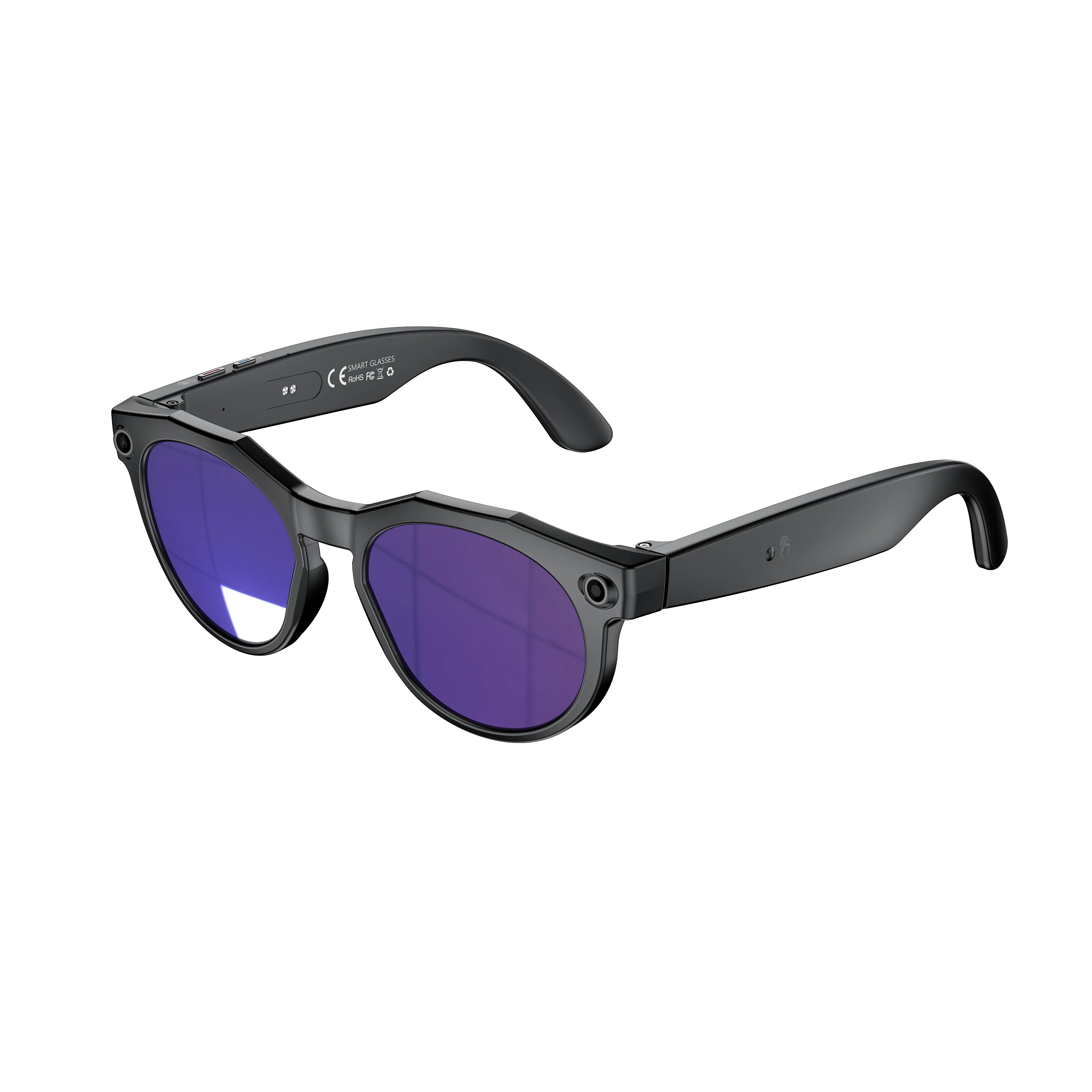 Intelligent Ai Photo Glasses With 800w Camera For Taking Photos And Recording Videos, With Intelligent Translation Capabilities