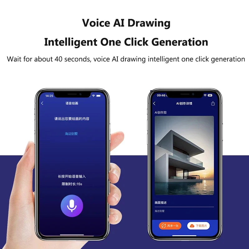 Digital Handwriting Note Book Smart Sync Pen Diary Writing Set AI Cloud Notebook Voice Drawing Bluetooth Real-time Transmission