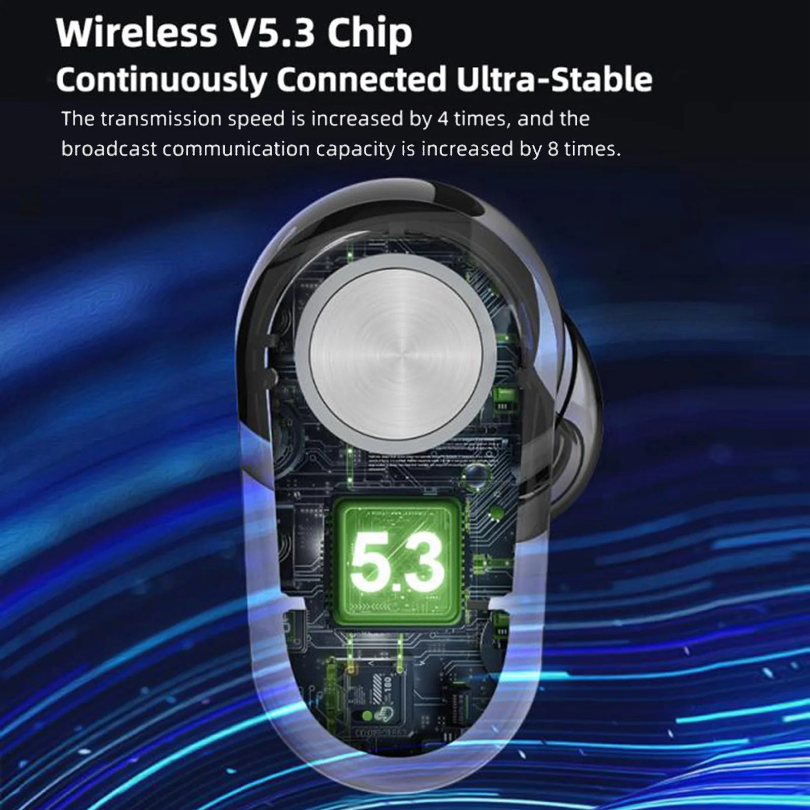 Translator Earphones Bluetooth Translator Headphones Supports 144 Languages Long Endurance with APP for Music for Translation